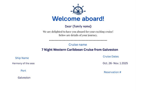 The Ultimate Stress-Free Cruise Organizer (Digital Download)