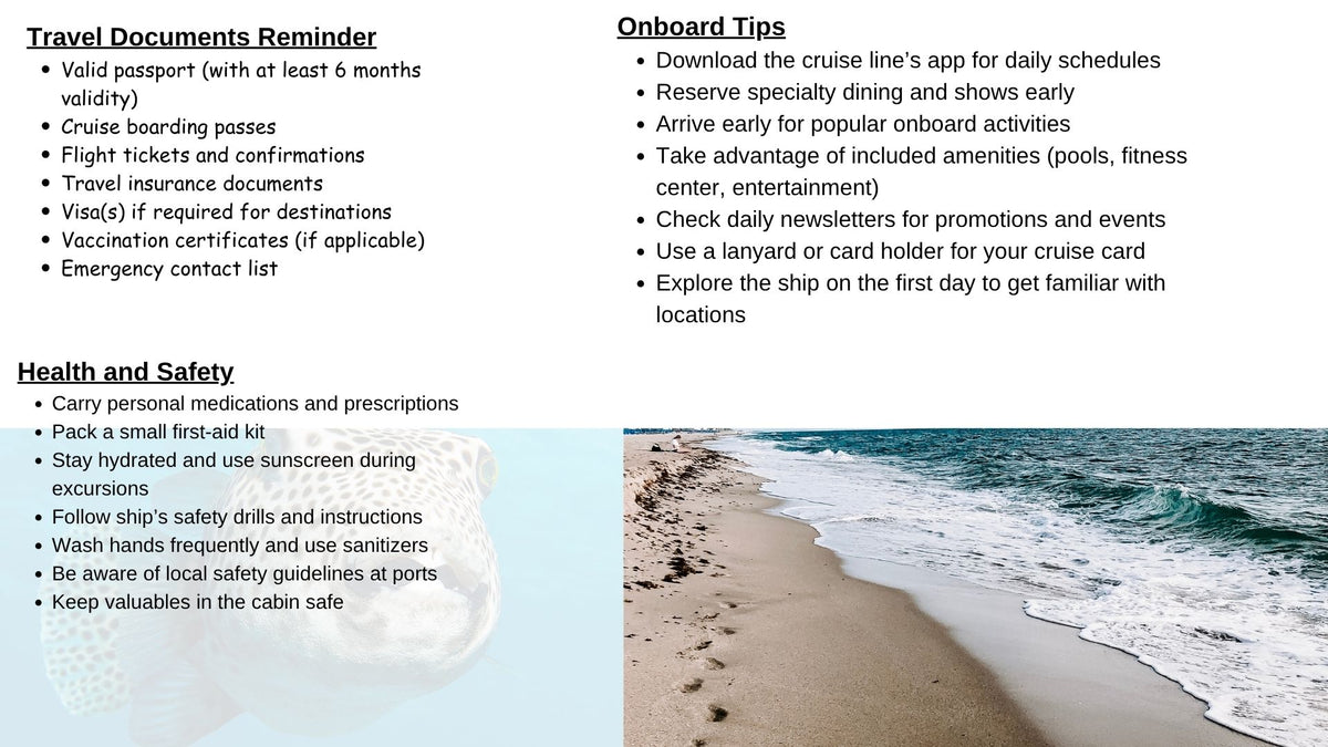 The Ultimate Stress-Free Cruise Organizer (Digital Download)